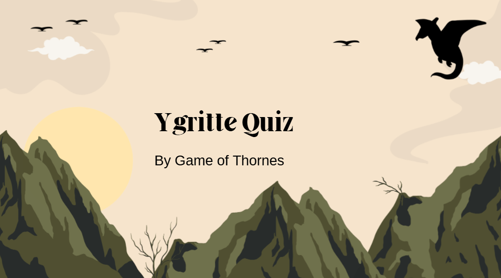 Ygritte Quiz