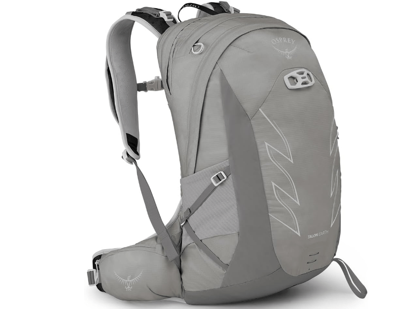 Osprey Talon Earth 22L Unisex Hiking Backpack, Glacier Grey
