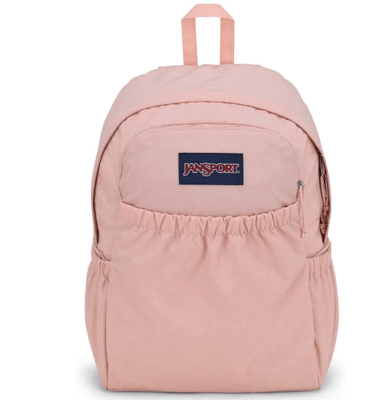 JanSport Slouch Pack - Fully Padded Back Panel - Comfortable and Ideal Storage - Misty Rose
