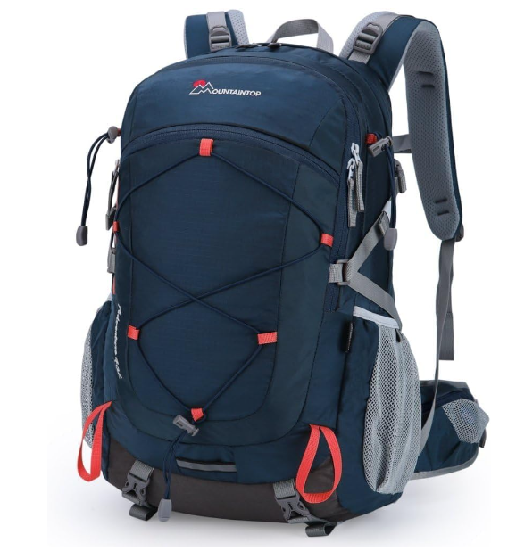 MOUNTAINTOP 40L Hiking Backpack,Lightweight Travel Backpack for Men Women Outdoor Backpacking, Camping
