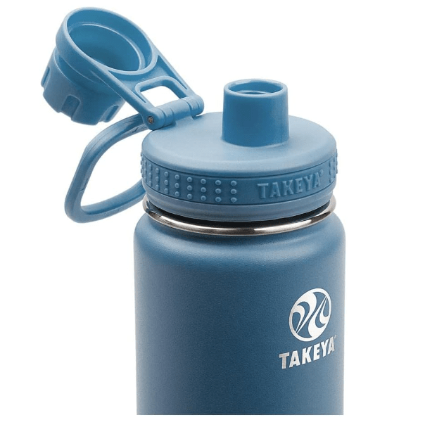 Takeya Actives Water Bottle with Spout Lid - Bottle with Double Stainless Steel Insulation - Dishwasher Safe & BPA-Free - Bottle with Spout Lid &...
