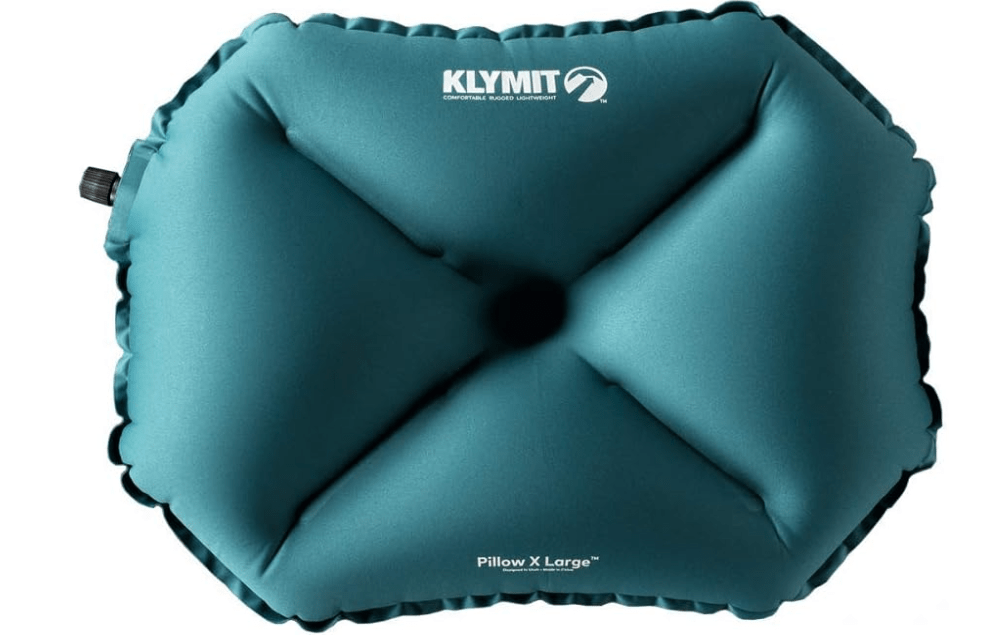 Klymit Luxe and Pillow X Travel Pillow Bundle - Inflatable Airplane, Backpacking and Camping Pillows
