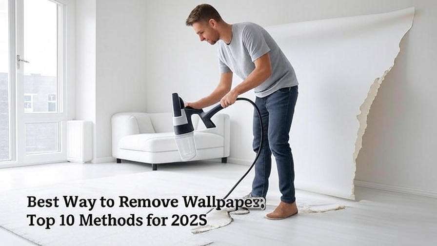 best way to remove wallpaper