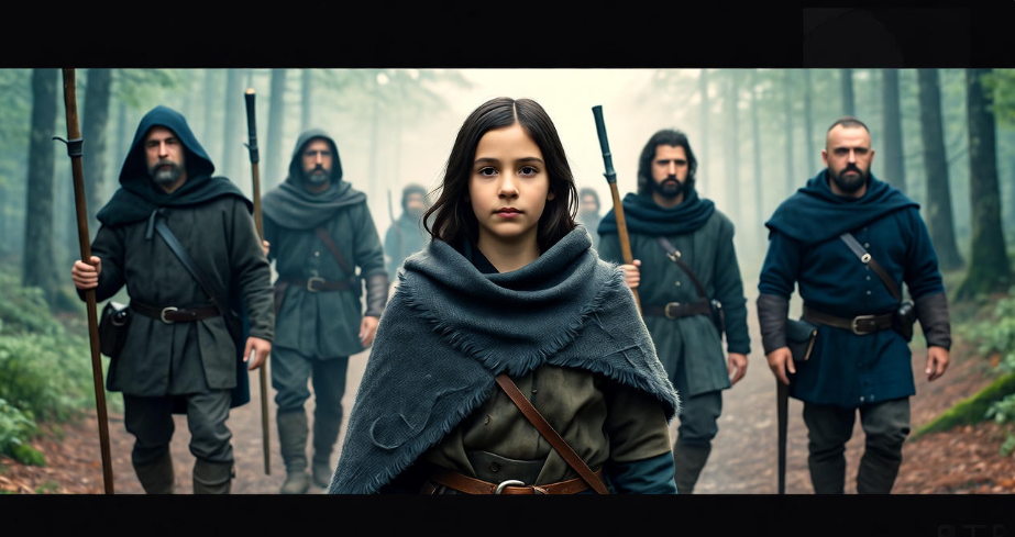 Arya Stark fleeing King’s Landing with Yoren and Night’s Watch recruits, Game of Thrones book moment.