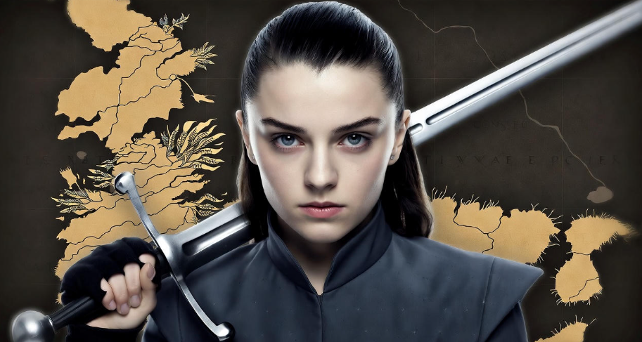 younger stark daughter on game of thrones