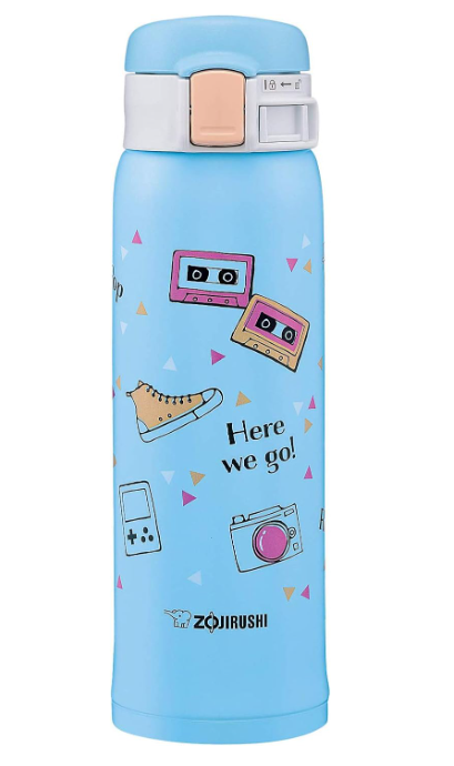 Zojirushi SM-SG48AZ Stainless Steel Vacuum Insulated Mug, 16-Ounce, Sketch Blue 