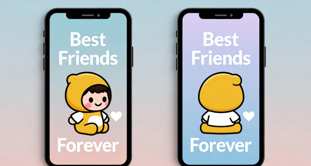 best friends forever wallpaper