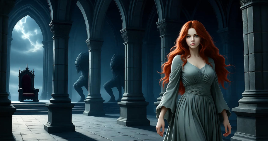 Sansa Stark facing betrayal in King’s Landing throne room, Game of Thrones scene.