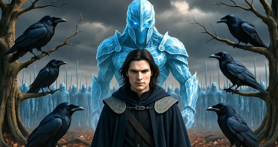 Bran Stark in Battle of Winterfell with Night King, Game of Thrones epic scene