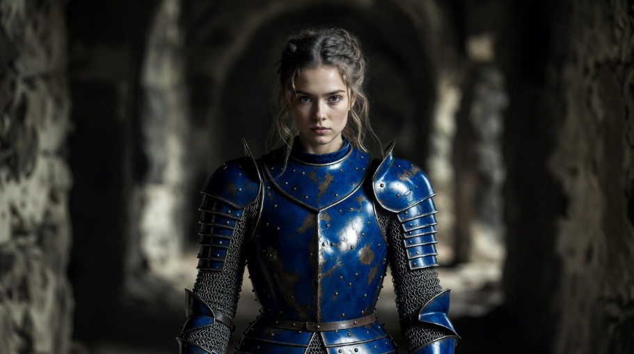 brienne of tarth blue dress A.P.C