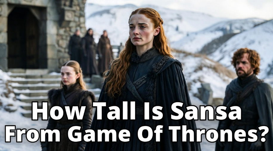 how tall is sansa from game of thrones